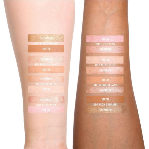 Moira Dual Brow Highlighter Pencil (001 vaaleanpunainen) 2