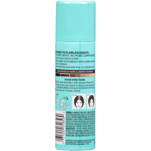 L’Oréal Paris L'Oreal Paris Magic Root Cover Up Temporary Grey Concealer Spray Dark Brown 2 oz (balen 6 ks) 1