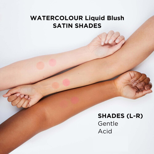 Daniel Sandler WATERCOLOR LIQUID BLUSH ACID - Frmula leve construvel e resistente  gua para bochechas e lbios 2
