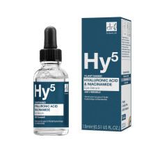 Dr Botanicals 5% cido Hialurnico e 5% Niacinamida Eye Serum 15ml | Soro de olhos para reduo de rugas, refinamento dos poros e para melhorar a