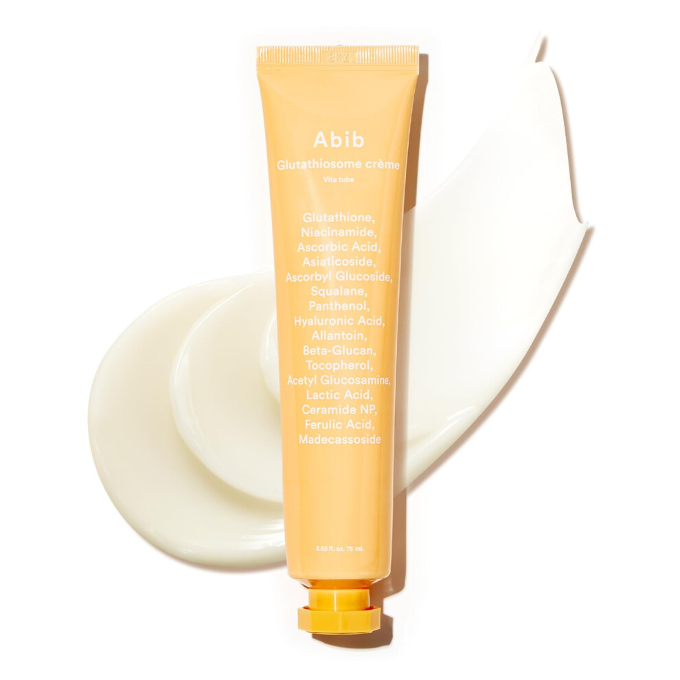 Abib Cream Glutathiosome Vita Tube Facial Moisturizer 2.53 Fl Oz