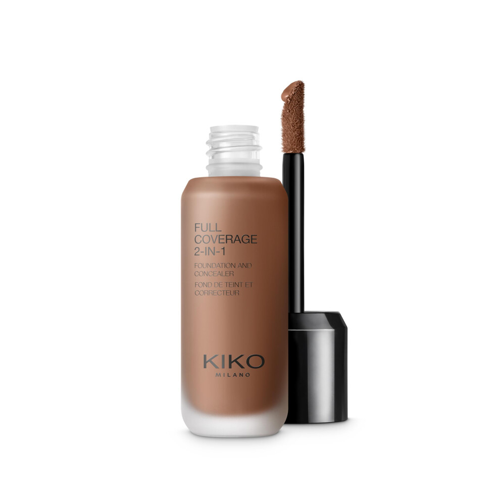 Kiko Milano Unisex 180 Rose Full Coverage 2-In-1 Foundation & Concealer 25Ml In - Image 5