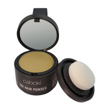 Caboki Hair Volumizer: Root Touch Up & Fill in Thinning Hairline  Cover Bald Spots & Gray Hair. TALC-Free  Healthful Powder for Men & Women. Gold