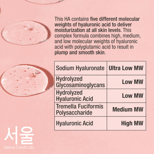 SeoulCeuticals, Hyaluronsäure Serum, 1 fl oz (30 ml) 1