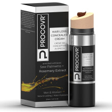 PROCOVR The ORIGINAL dnner werdendes Haar und Haaransatz-Concealer, natrliche Haar-Mascara fr kahle Stellen, Wurzelausbesserung fr ein dickeres A