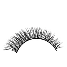Mia Secret Regular Natural Eyelashes - Natural Style tekoripsien - Näkymätön kirkas nauha - Uudelleenkäytettävä ja kevyt - 4 kpl (EL-185)