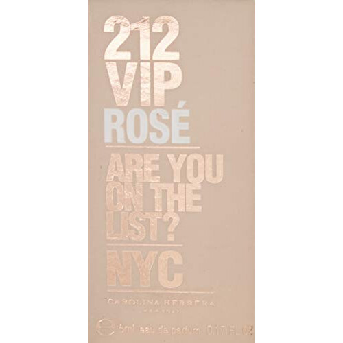 Carolina Herrera 212 Vip Rose van Carolina Herrera Eau De Parfum .17 Oz Mini 1