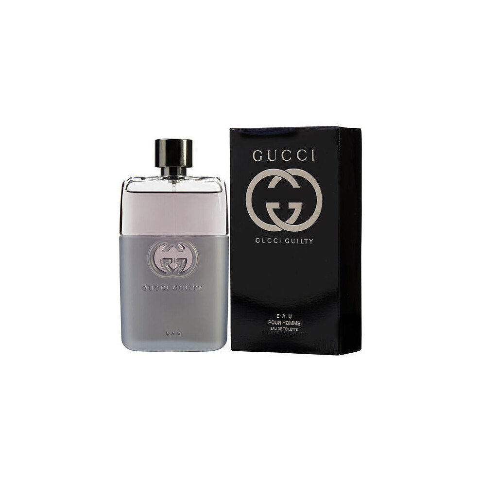 GUCCI GUILTY EAU POUR HOMME by Gucci EDT SPRAY 3 OZ(D0102HXHFAW.)