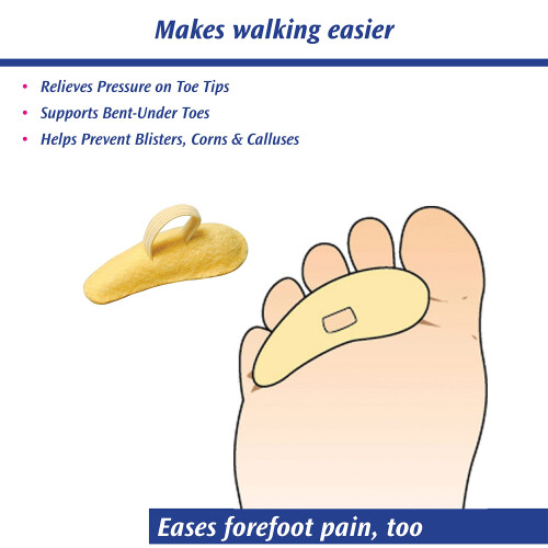 PediFix Hammer Toe Cushion Small Left 1 Each 2