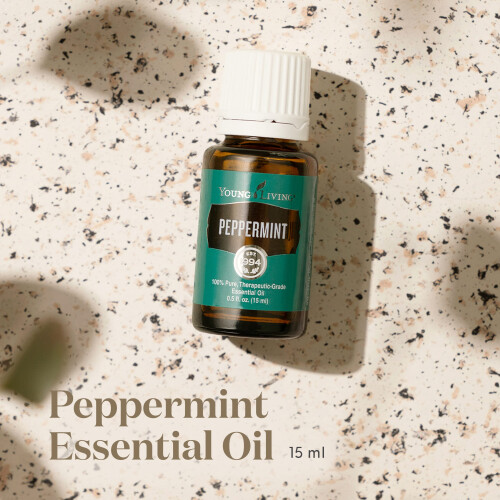 Young Living Pepparmyntolja 15ml - Uppiggande Doft och Kylig Känsla, Stöder Maghälsa 1