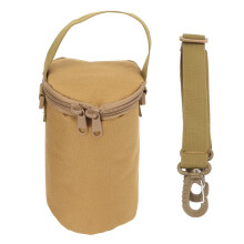 Gas Cylinder Cover, Propane Tank Carrying Bag, Small Multifunctional Pouch with Shoulder Strap, for Camping, Hiking(Brown)