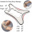 Gua Sha Massager Stainless Steel Scraping Tool Physical Therapy Body Massager 2