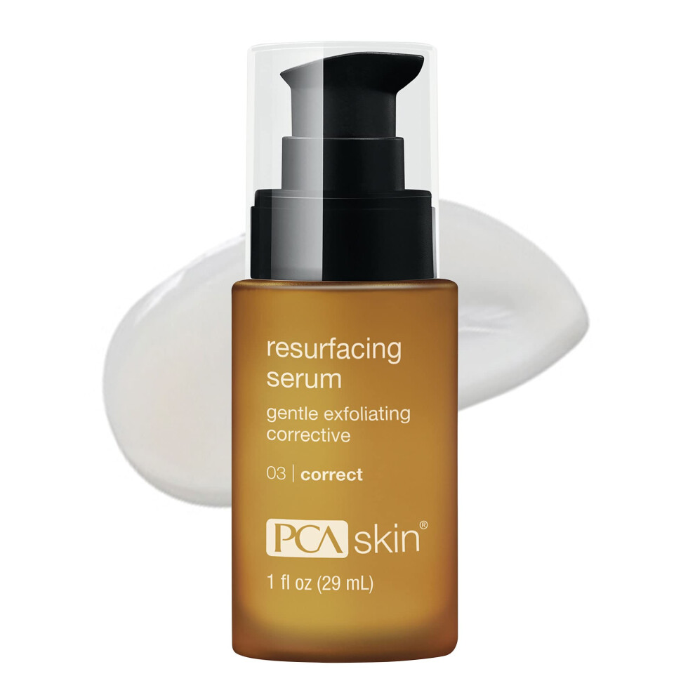 Pca Skin Resurfacing Serum - Gentle Exfoliating Facial Corrective With Lactic & Glycolic Acid For Bright Even Skin (1 Fl Oz)