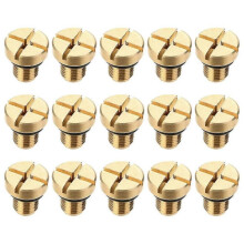 15pcs Radiator Overflow Coolant Expansion Tank Bleeder Screw 17111712788 for E36 E39 E46 Etc.
