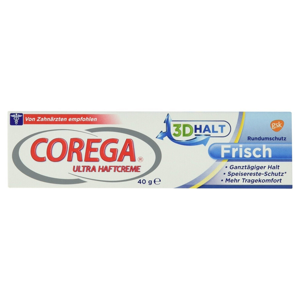 Corega Ultra Haftcreme Frisch 40G (1 X 40G)