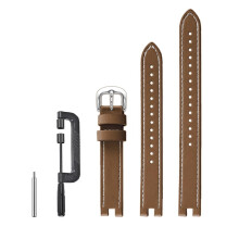 Pulseiras de couro C2D JOY compatveis com Garmin Lily Bands Smartwatch pulseira de substituio para mulheres acessrio de estilo clssico com c