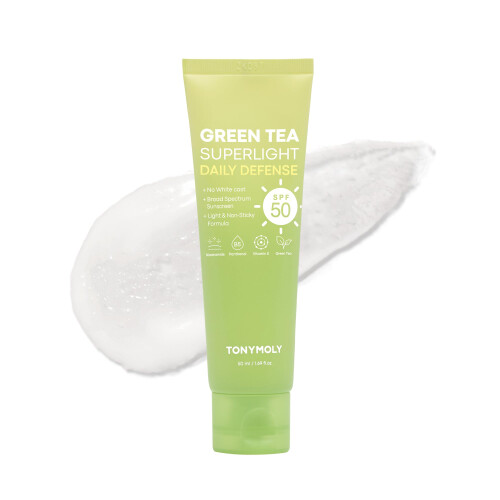Τόνι Μολί, Green Tea Σούπερ Λάιτ Ημερήσια Αμυντική, SPF 50, 1.69 fl oz (50 ml)