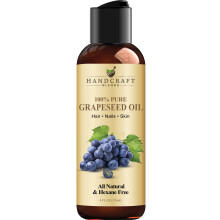 Handcraft Blends Traubenkernl  4 Fl Oz  100 % rein und natrlich  Premium-l fr Haut und Haar  Trgerl  Haar- und Krperl  Massagel  kalt
