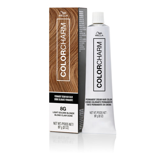 COLORCHARM Permanente Creme-Haarfarbe 8G Hellgoldblond 2 oz.