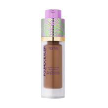 Tarte Babassu Foundcealer Hautpflege-Grundierung Broad Spectrum SPF 20-50S Deep Sand (tiefe Haut mit warmen goldenen Untertnen) Originalgre