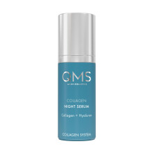 QMS Medicosmetics Collagen Night Serum - Advanced Firming Anti-Aging Skin Care Instantly Reduces Fine Lines + Minimizes the Appearance of Wrink