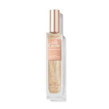 Absolute New York Silk Glow Shimmer Mist Glow Radiant Shimmer Oil Body & Face & Hair Shea Butter Coconut Oil Vitamin E (SBGS03 Champagne Gold Mist