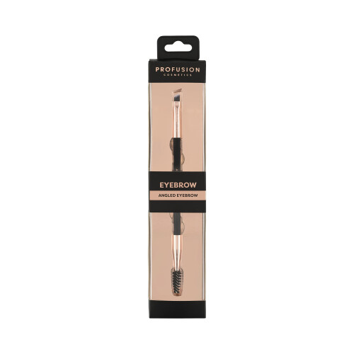 Pinceau à sourcils anglé double face Profusion Cosmetics pour application précise 1