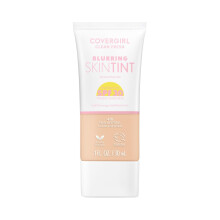 COVERGIRL Clean Fresh Blurring Skin Tint with SPF 30 410 Fair Neutral Liquid Foundation Soft Matte Finish Smooths Brightens Blurs Pores Mi