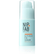 Nip + Fab Glycolic Acid Fix Serum fr das Gesicht mit Aloe Vera AHA Anti-Aging fr feine Linien und Falten, verfeinert, minimiert die Poren und straf