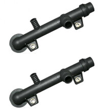 2x 11531709232 Water Coolant Hose Pipe Connector Coupler for E46 Z3 316i 318i 316ci 318ci