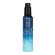 Pacifica Hair Perfume & Body Fragrance Spray Mist - Silver Moon with Tonka, Santal, Cardamom, Vanilla Bean, Musk & Amber - Alcohol-Free, Vegan & Cruel