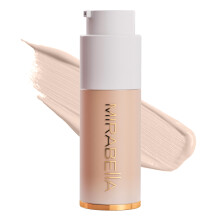 Mirabella Invincible For All HD Liquid Foundation  Anti-Aging-Flssig-Gesichts-Make-up mit vollstndiger Deckkraft  Feuchtigkeitsspendende, feuchti
