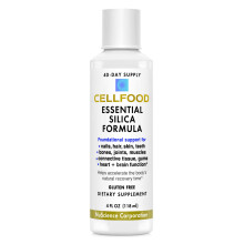 Cellfood Essential Silica Anti-Aging Formula 4 fl oz - Stdjer friska benleder Hr Hud Naglar Tnder & tandktt - Ltt att absorbera vtska - Glu