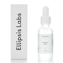 Vitamin C Serum by Ellipsis Labs - Brightening and Rejuvenating Vegan Antioxidant Serum with Ascorbic Acid to Target Dullness, Uneven Skin Tone, Fine