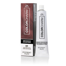 COLORCHARM Permanente Creme-Haarfarbe 6R Red Terra Cotta 2 oz.