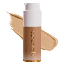 Mirabella Invincible For All HD Liquid Foundation  Anti-Aging-Flssig-Gesichts-Make-up mit vollstndiger Deckkraft  Feuchtigkeitsspendende, feuchti