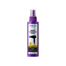 Red by Kiss Heat Protector 4 Fl Oz - Spray Ultra Queratina para Proteo Trmica Enriquecido com Vitamina B5 e Queratina, Fora de Hidratao e A