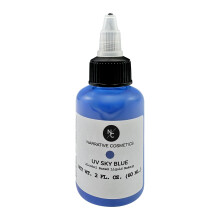 Narrativo cosmticos Pintas de aergrafo fluorescente de alcohol UV - Efecto de brillo de 2 fl oz impermeable altamente pigmentado maquillaje lquido