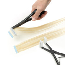 Alicate de fita para extenses de cabelo Ferramentas de extenso de cabelo de vedao de superfcie plana profissional Para fita em ferramentas d