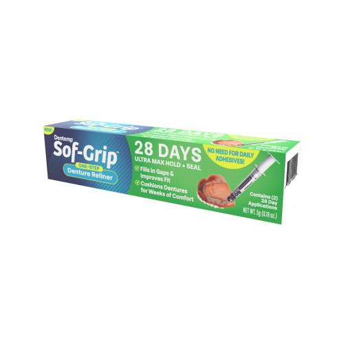 Dentemp Sof-Grip 1-Step Denture Care - 5g (1 Pack) 1