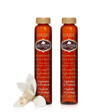 HASK MACADAMIA Feuchtigkeitsspendende Haarlflschchen zur Glanz- und Frizz-Kontrolle  2er-Pack