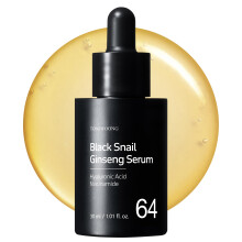 Tosowoong Black Snail Ginseng siero Ginseng 640 430ppm Mucina idratante idratante idratante idratante Acne cicatrici Acne rimodellamento della pelle