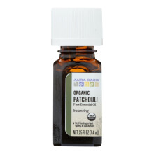 Aura Cacia, Reines Ätherisches Öl, Bio Patchouli, 0,25 fl oz (7,4 ml)