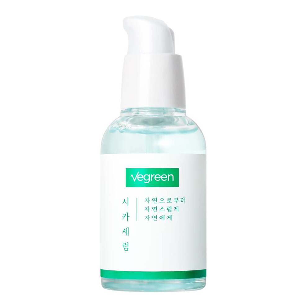 Vegreen Fragrance-Free Cica Serum | Centella Asiatica Enriched Face Serum For Women & Men | Alcohol-Free Centella Unscented Serum Face Moisturize