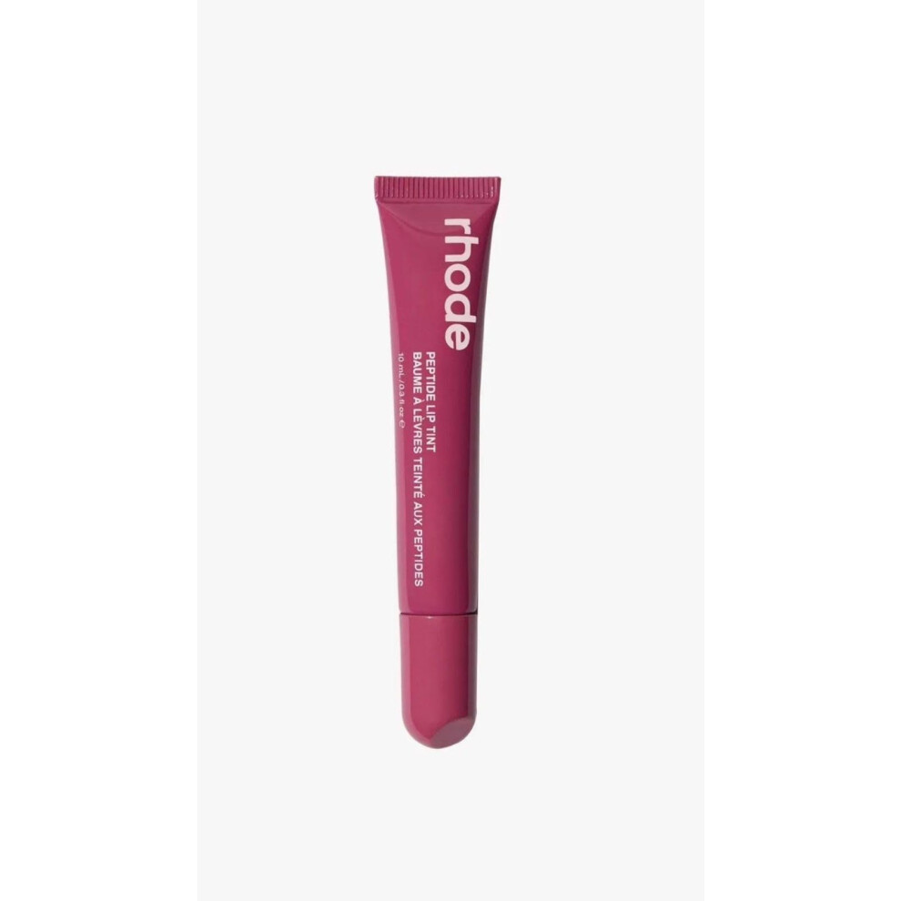 Rhode Peptide Lip Tint Sheer Color And Hydrating Finish 3 Fl Oz 10Ml (Raspberry Jelly)
