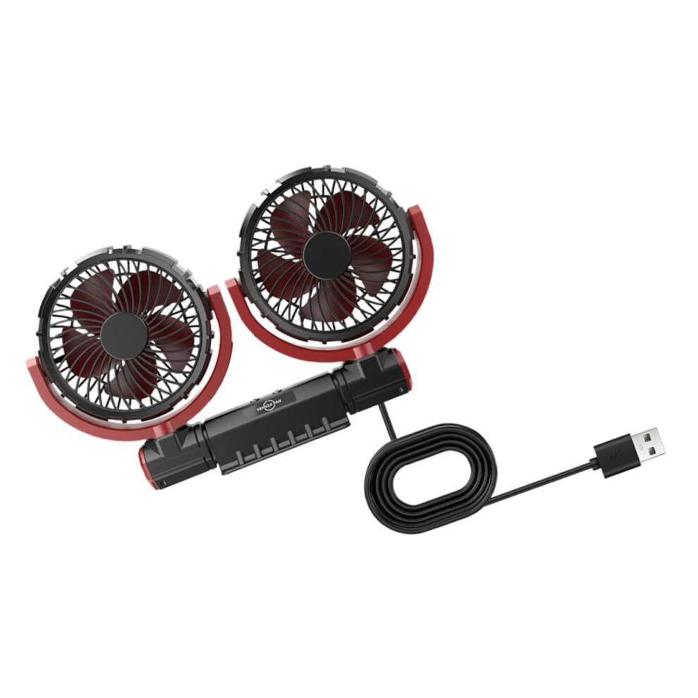 Powered Vehicle Fan Compact Cooling Fan For Enhanced Airflow For Cars Trucks And And Design 820064753595