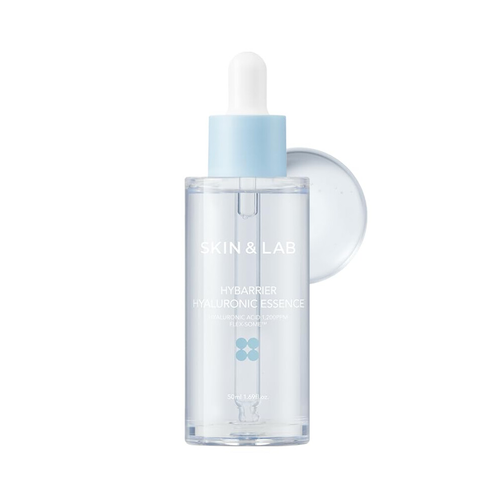 Skin & Lab Skin Scie [Skin&Lab] Hybarrier Hyaluronic Essence | Contains Hyaluronic Acid | Daily Facial Essence | For All Skin Types | 1.69 Fl.oz.