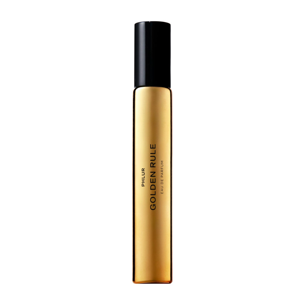 Phlur Golden/Pink Rule Eau De Parfum - Travel Size Perfume Fragrance - Fruity Floral Perfume With Mandarin Pepper Pear Jasmine Coconut Milk