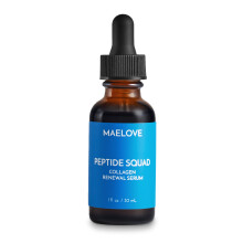 Siero anti-invecchiamento del collagene della squadra peptidica di maelove per viso con peptidi in rame Argireline e siero peptidico idratante matrix
