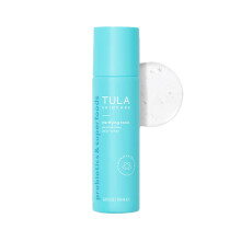 TULA Skin Care Tonik oczyszczajacy Bezalkoholowy tonik do codziennego uzytku - Tonik do twarzy delikatnie zluszczajacy i zwezajacy pory Zawiera oczar